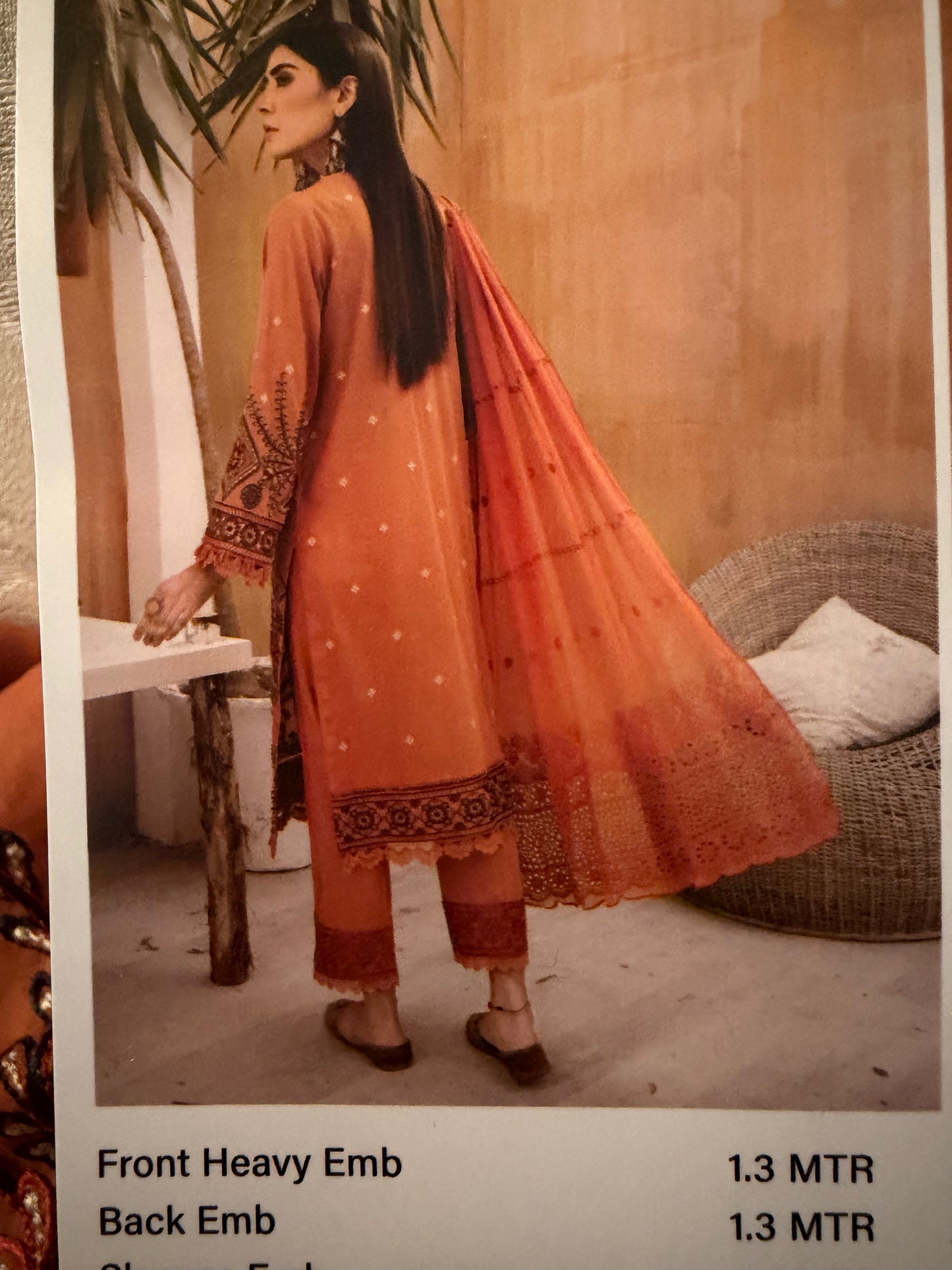 Johra Swiss Voil Suit. Unstitched