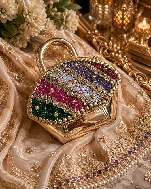 Clutch Multi & Gold