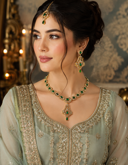 Banu 3 Piece Set Green