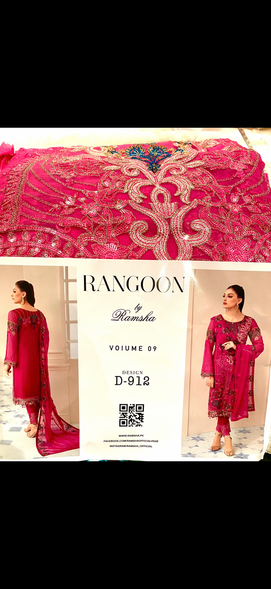 Ramsha Pink Unstitched