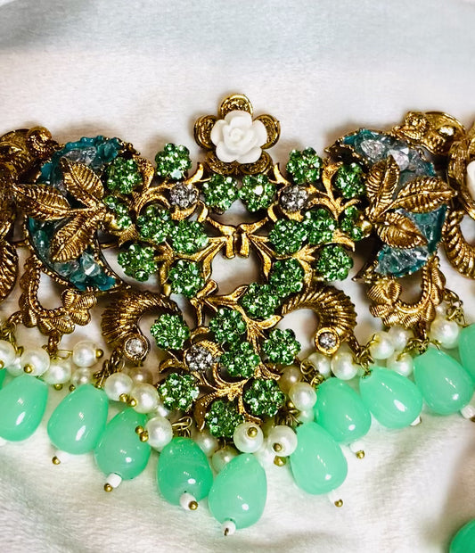 3 Piece Crush Set Mint